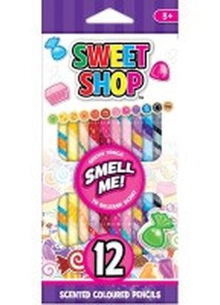 Набір ароматних олівців sweet shop - 12 кольорів tzp107