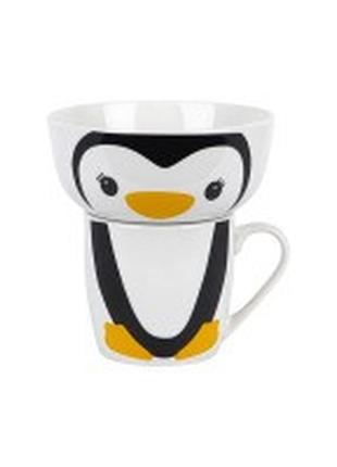 Набір посуду дит. limited edition happy penguin /набір/ 2 пр. / в под.упаковці (yf6013)  tzp146