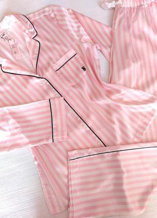 Victoria's secret пижама пижама сатин виктория сикрет выктория сикрет6 фото