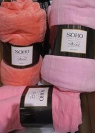 Текстиль для дома soho плед 220*240 см pink jam mix tzp133