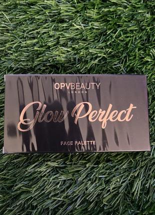 Палетка для макияжа opv beauty glow perfect face palette1 фото