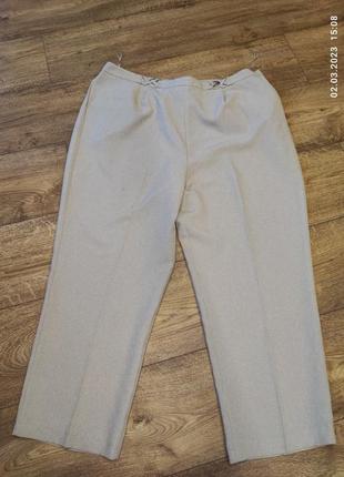 Штаны летние бежевые. размер xl