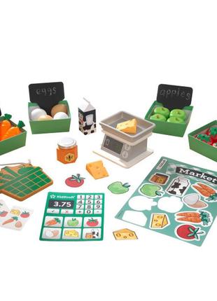 Ігровий набір для супермаркету farmer's market play pack kidkraft 53540