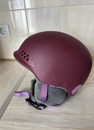 Горнолыжный шлем ally pro burgundy от k2