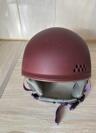 Гірськолижний шолом ally pro burgundy від k22 фото