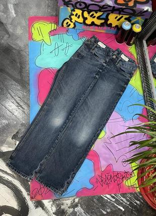 Плотные джинсы с эффектом гармент-дай9 фото