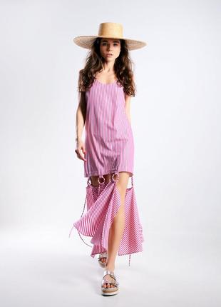 Нове плаття з воланом міді від українського дизайнера1 фото