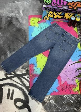 Плотные джинсы с эффектом гармент-дай3 фото