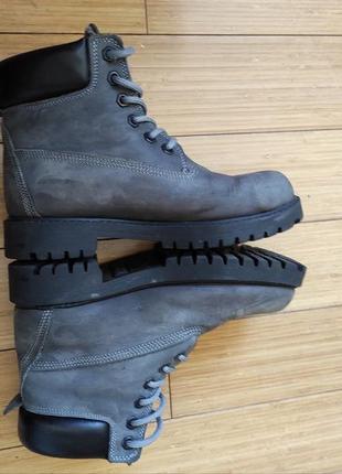 Зимові черевики/чоботи. timberland lilla grey fur. унісекс. 37