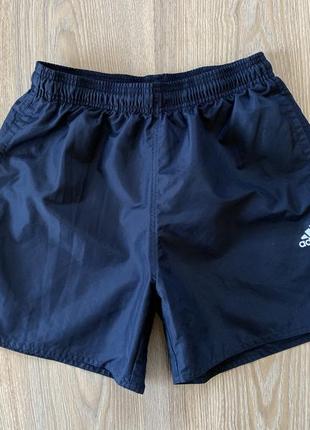 Чоловічі спортивні шорти з підкладкою adidas2 фото