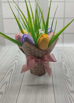 Букет из мыла июль