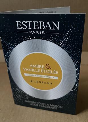 Esteban amber&starry vanilla home fragrance парфюмированный аромат для дома 2,5ml