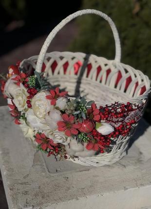 Пасхальная традиционная корзина украины4 фото