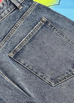 Щільні джинси з ефектом гармент-дай8 фото