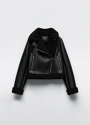Дубленка от zara