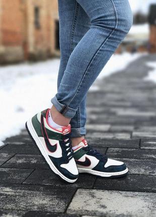 🌻кеди жіночі nike,  взуття демісезон, nike sb dunk low