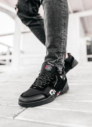 Мужские кроссовки reebok workout plus black 1 / smb