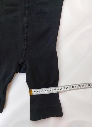 Чорні стягувальні коригувальні повітропроникні шорти стяжка р. m7 фото