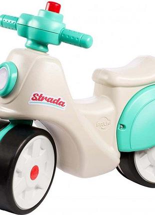 Скутер falk strada 801s (колір - біло-блакитний)