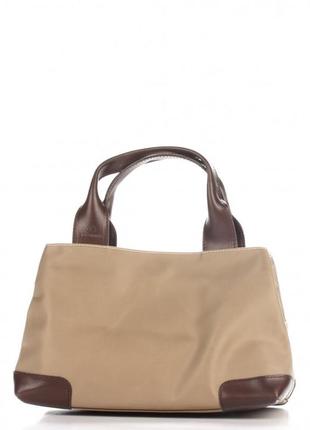 Сумка kesslord 26815 (темно-бежевий, темно-фіолетова)