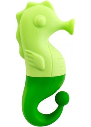 Игрушка для ванной baby team морской конек зеленый (9019)