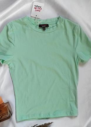 Бирюзовая футболка