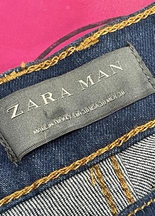 Укорочені стрейч джинси zara6 фото