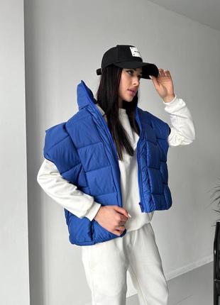 Трендовая женская жилетка oversize