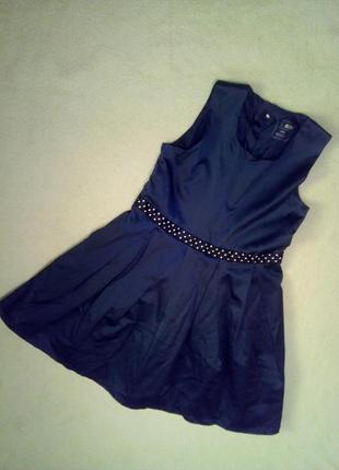 Праздничное шикарное платьице для модницы на 10/11лет1 фото