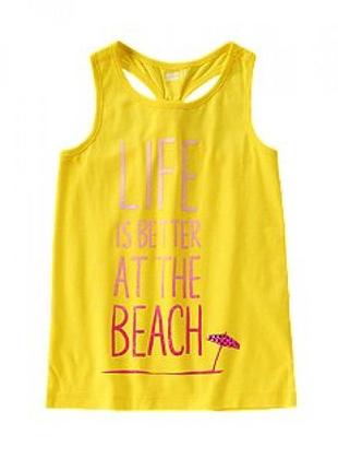 Майка сrazy8 "пляж", размер 4-5 лет
