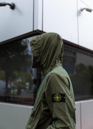 Парка вітровка  micro reps 
stone island4 фото