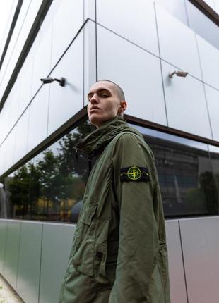 Парка вітровка  micro reps 
stone island1 фото