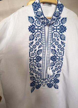 Мужская натуральна вишиванка