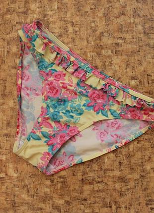 Плавки, низ от купальника, женский плавки, плавки с рюшей