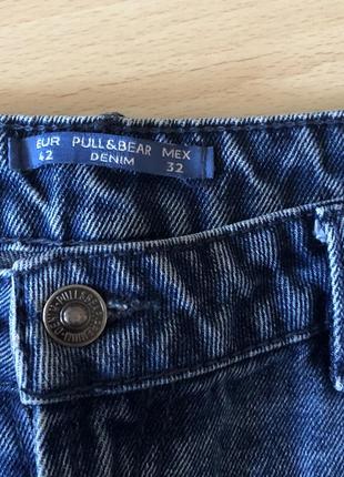 Крутые джинсы с нашивками эксклюзив pull&bear2 фото