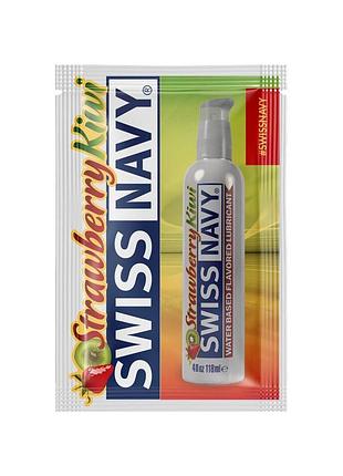 Пробник swiss navy strawberry kiwi 5 мл