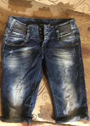 Джинсові велосипедки