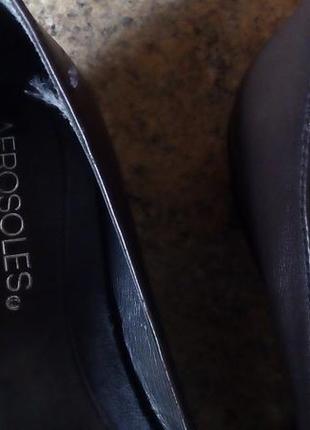 Туфли балетки aerosoles кожаные4 фото