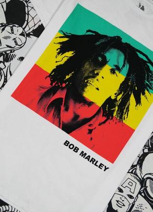 Футболка з принтом боб марлей bob marley2 фото