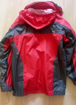 Куртка ветровка columbia с флисовой подстежкой, р. детский 14/162 фото