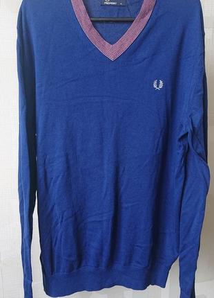 Мужской брендовый полувер fred perry оригинал !