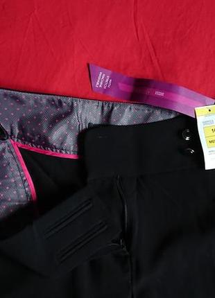 Брендовые фирменные демисезонные английские стрейчевые брюки marks &amp; spencer, новые с бирками, размер 16анг.4 фото
