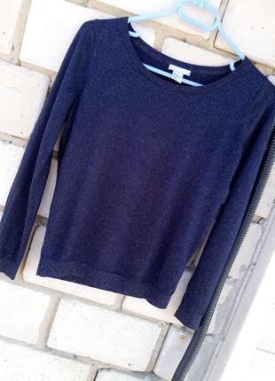 Шикарный свитерок с люрексом от h&m раз.s-m2 фото