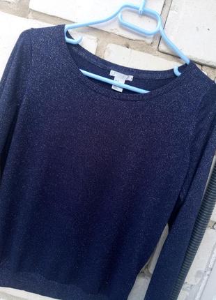 Шикарный свитерок с люрексом от h&m раз.s-m3 фото