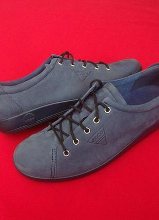 Туфли ecco оригинал натур кожа 40 размер