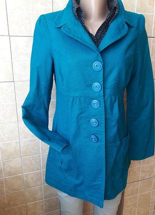 Тонке лляне пальто