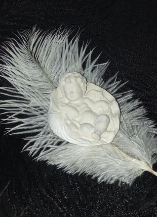 Статуетка "ангел в мушлі"