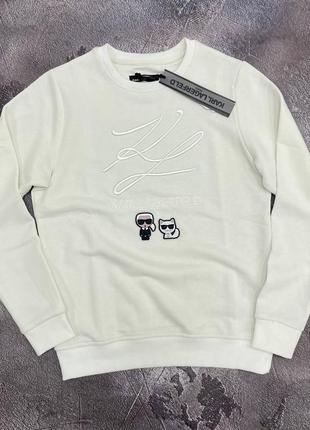 Свитшот karl lagerfeld 16, женский свитшот карл