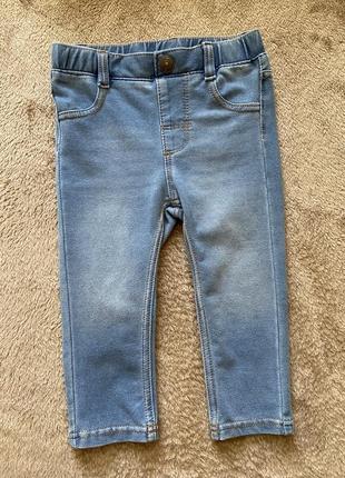 Легкие стрейчевые джинсы для манюни от h&amp;m