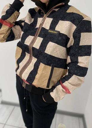 Бомбер burberry/женский бомбер